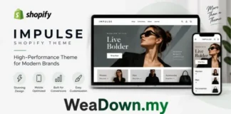 Download Impulse Shopify Theme v8.2.0 Nulled